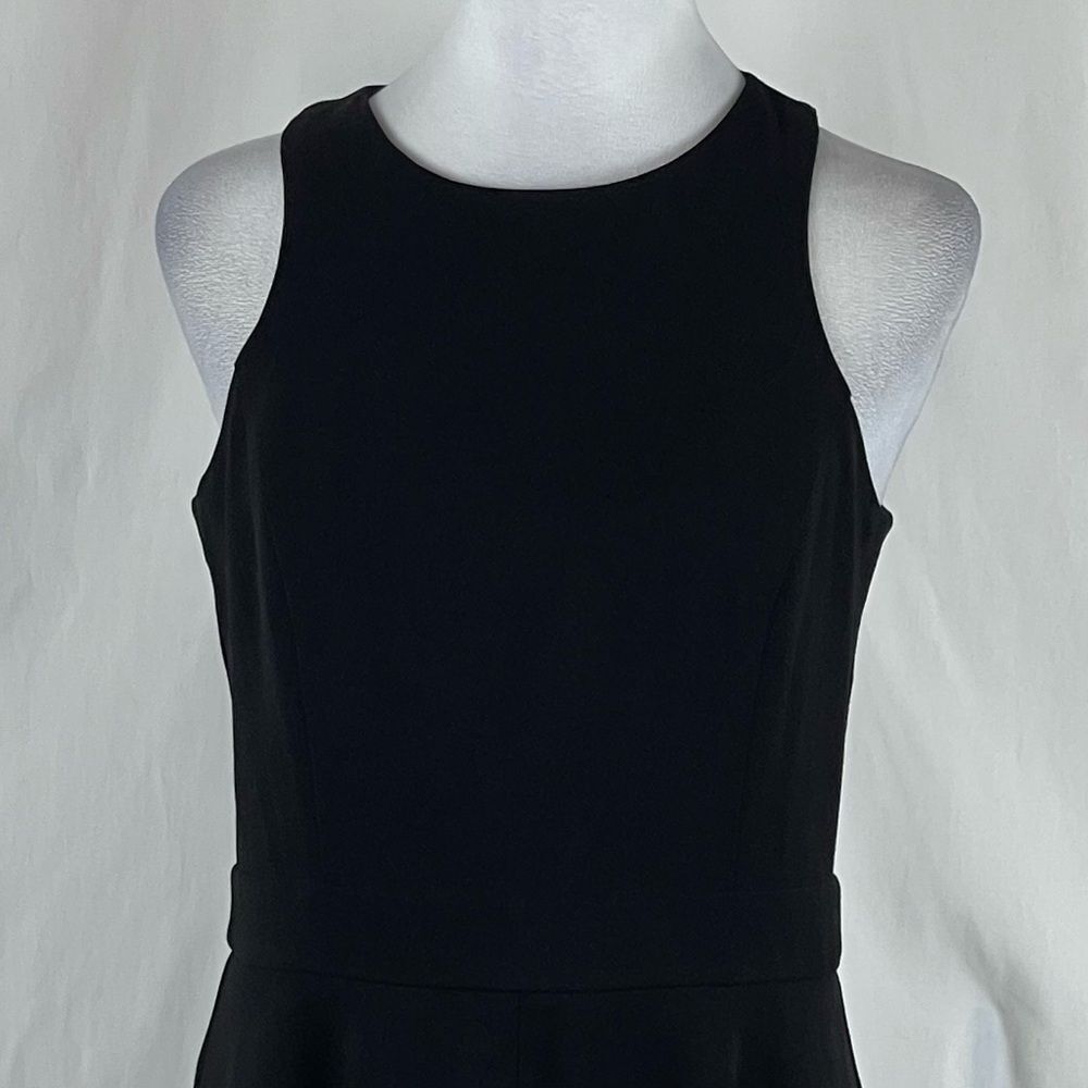 Adelyn Rae Black Ruffled Dress Size M - Picture 3 of 12